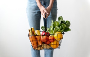 Groceries basket